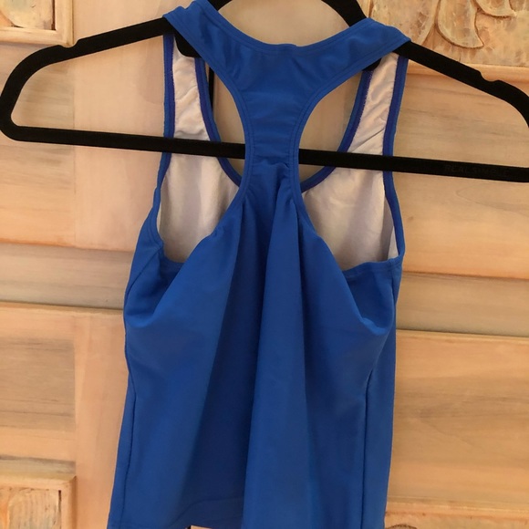 Basset Blue Workout Tank - Picture 3 of 3